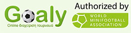 Goaly is authorized by World MiniFootball Association